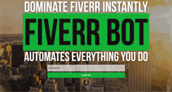 Desktop Screenshot of fiverrbot.com